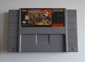 Jogo Captain Comando para Super Nintendo