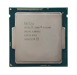 Processador Intel Core I3-4160 3.60 Ghz LGA1150 para PCs