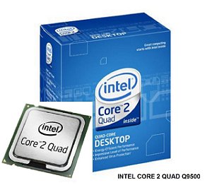 Processador Intel Core 2 Quad Q9500 2.83 Ghz LGA775 para PCs