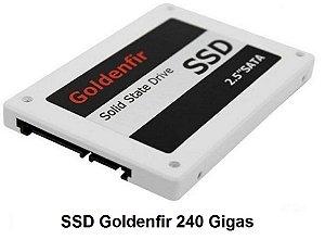 SSD Goldenfir 240 Gigas 2,5" Sata 3 para PCs e Notebooks