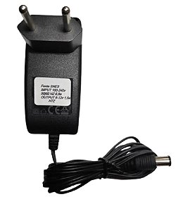 Fonte Bivolt para Super Nintendo (Full Range - 100~240V)
