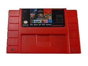 Cartucho de Super Nintendo Com 25 Jogos do Super Mario World
