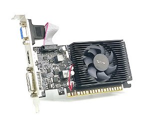 Placa de Vídeo Nvidia GT 610 2 Gigas DDR3 Pci-Ex com HDMI