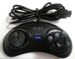 Controle para Mega Drive (6 Botões + Função Mode)