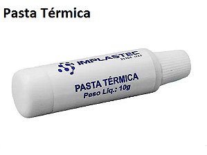 Pasta Térmica Implastec 10gr. para Pcs, Notebooks e Games