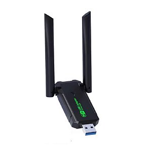 Adaptador WiFi USB Realtek Dual Band (2.4/5 GHz) para Pcs e Notebooks