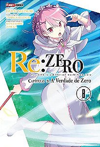 Re:Zero - Capítulo 03 : Uma Semana Na Mansão - Volume 08 (Item novo e lacrado)