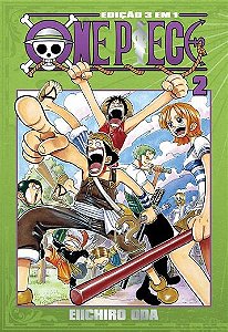 One Piece : 3 em 1 - Volume 02 (Item novo e lacrado)