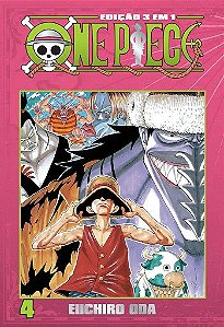 One Piece : 3 em 1 - Volume 04 (Item novo e lacrado)