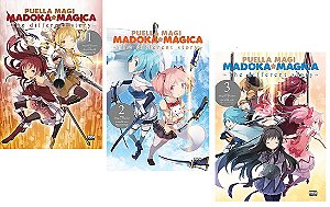 Puella Magi : Madoka Magica - The Different Story [ Volumes 01, 02 e 03 ] - Completo (Itens novos e lacrados)
