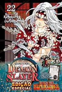 Demon Slayer : Kimetsu No Yaiba - Volume 22 [Edição Especial] (Item novo e lacrado)
