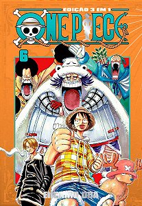 One Piece : 3 em 1 - Volume 06 (Item novo e lacrado)