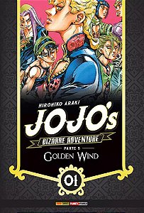 Jojo's Bizarre Adventure - Golden Wind (Parte 05) - Volume 01 (Item novo e lacrado)