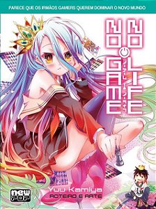 No Game No Life - Livro 01 (Item novo e lacrado)