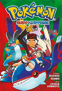Pokémon Ruby & Sapphire - Volume 04 (Item novo e lacrado)
