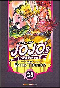 Jojo's Bizarre Adventure - Battle Tendency (Parte 02) - Volume 03 (Item novo e lacrado)