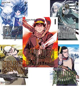 Golden Kamuy - Volumes 01 ao 05 (Itens novos e lacrados)