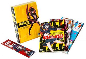 Kill la Kill - Box - Volumes 01, 02 e 03 (Item novo e lacrado)