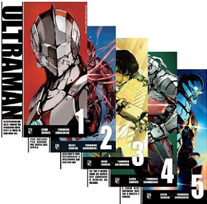 Ultraman - Volumes 01 ao 05 (Itens novos e lacrados)