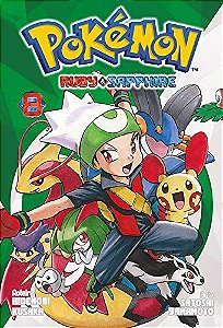 Pokémon Ruby & Sapphire - Volume 08 (Item novo e lacrado)