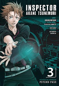 Psycho-Pass : Inspector Akane Tsunemori  - Volume 03 (Item novo e lacrado)