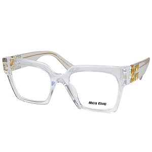 Óculos de Grau Miu Miu Mu04Uv 2Az-1O1 52X19 135