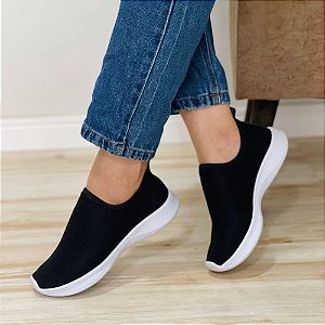 Tênis Feminino Meia Calce Fácil Leve Confortável