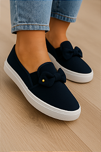 Tênis Feminino Laço Casual Confortavel