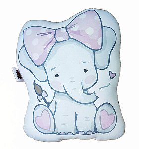 Almofada 3D Elefante Bebê