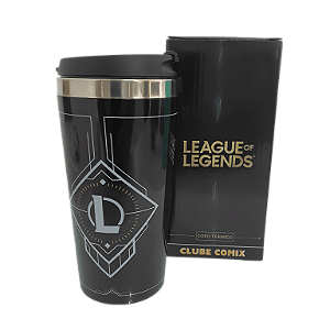 Copo Térmico Viagem League Of Legends - Lol 450ml