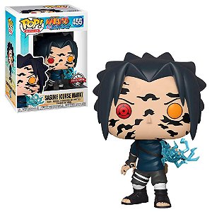 Pop! Funko Sasuke Naruto Marcas Maldição 455