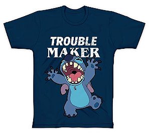 Camiseta Disney Stitch Trouble Maker
