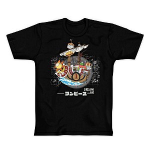 Camiseta One Piece Sunny Preto