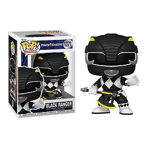 Pop! Funko Power Rangers Edição de 30º Aniversario - Ranger Preto 1371