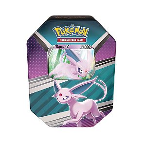 Latas Evoluções de Eevee - Heróis V - Espeon -Pokémon