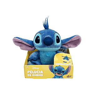Pelúcia Stitch de Ombro 10cm Disney - Fun