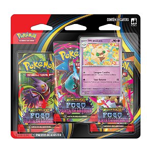 Blister Triplo Fogo Fantasmagórico ME02 - Pokémon
