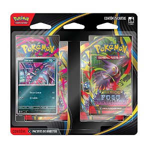Blister Quadruplo Fogo Fantasmagórico ME02 - Pokémon