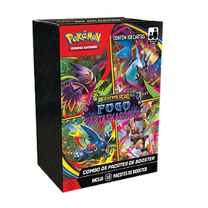 Combo de Booster ME02 Fogo Fantasmagórico - Pokémon