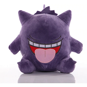 Pelúcia Gengar Ventosa 18cm - Pokémon