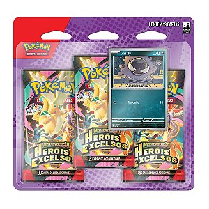 Blister Triplo Heróis Excelsos ME2.5 - Pokémon