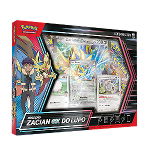 Box Coleção Zacian ex do Lupo - Pokémon