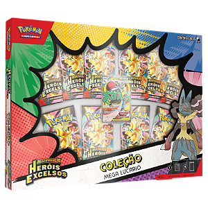 Box Coleção Mega Lucario ex Mega Gardevoir ex ME2.5 - Pokémon