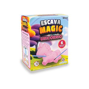 Escava Magic Unicórnio - Polibrinq