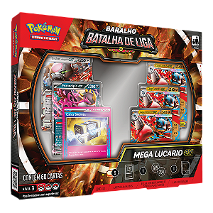Deck de Batalha Mega Lucario ex - Pokémon