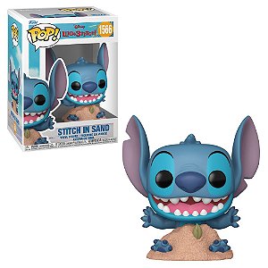 Pop! Funko Disney Lilo Stitch - Stitch Na Areia - 1566