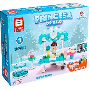 Blocos de Montar Princesa do Gelo - Polibrinq