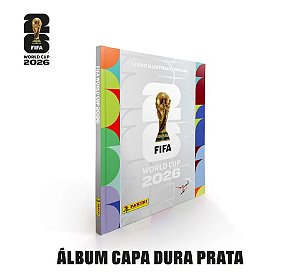 Álbum Capa Dura Prata Copa Do Mundo 2026 - Panini