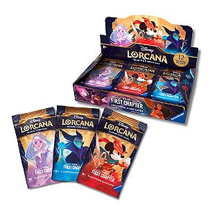 Caixa de Booster Set 1 The First Chapter - Disney Lorcana
