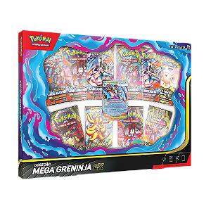 Box Coleção Mega Greninja ex - Pokémon